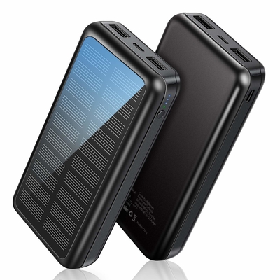 IPX5 batería portátil accionada solar del cargador 30000mAh para IPhone