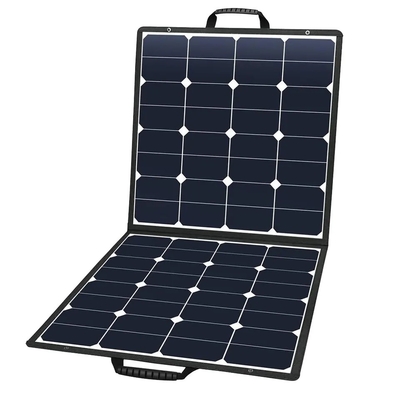 Panel solar portátil de energía solar 6 plegado ETFE 60W cargador de energía de bolso plegable