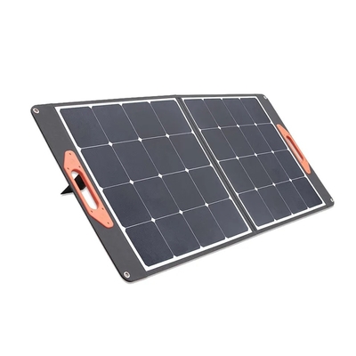 Panel solar plegable Bolso de mano Estación eléctrica portátil Energía solar 6 plegados ETFE 60W 110w 220w