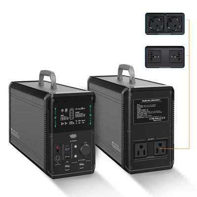 Generador de estación solar de energía portátil para camping LifePO4 emergencia para RV aire acondicionado