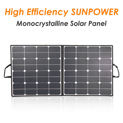 cargador plegable 32v del panel solar de 100 w para la central eléctrica al aire libre