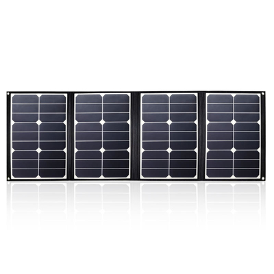 Cargador plegable portátil del panel solar 80w de PVDF con la salida de DC y del USB