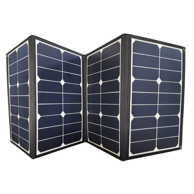 Cargador plegable portátil del panel solar 80w de PVDF con la salida de DC y del USB