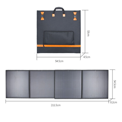 18v 160w que dobla equipos portátiles del cargador de los paneles solares