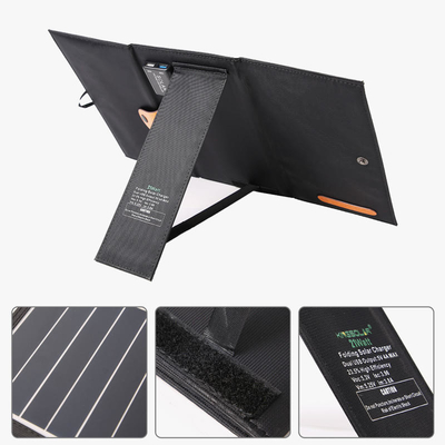 cargador plegable portátil del panel solar 21w para la batería para teléfono