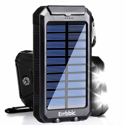 Cargador energía solar de reserva 20000mah del paquete del banco del poder del universal del ODM