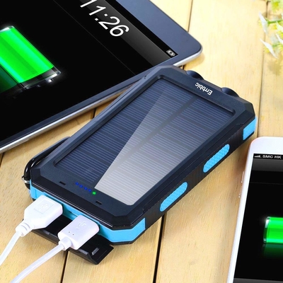 Cargador energía solar de reserva 20000mah del paquete del banco del poder del universal del ODM