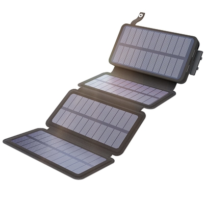 El panel energía solar del cargador del banco del poder del OEM 25000mAh 6W para el teléfono móvil