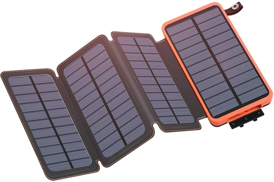 el acampar solar del cargador del teléfono del cargador solar portátil de la prenda impermeable de 8000mAh 5V