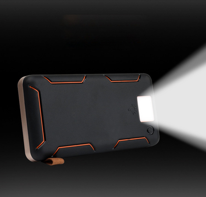 el acampar solar del cargador del teléfono del cargador solar portátil de la prenda impermeable de 8000mAh 5V