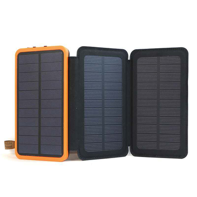 el acampar solar del cargador del teléfono del cargador solar portátil de la prenda impermeable de 8000mAh 5V