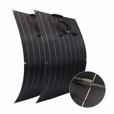 El panel solar monocristalino Bendable de 12V 100w flexible
