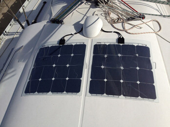 módulo solar monocristalino flexible fino de los paneles solares de 12V 110W para el barco del coche