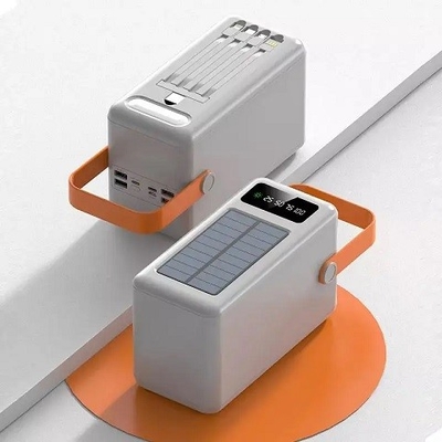 Banco portátil solar al aire libre 200000mAh de la energía solar de la capacidad grande del cargador que viaja
