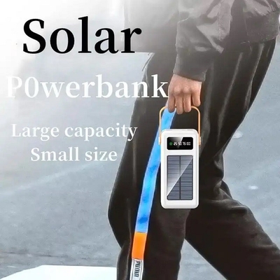 Banco portátil solar al aire libre 200000mAh de la energía solar de la capacidad grande del cargador que viaja