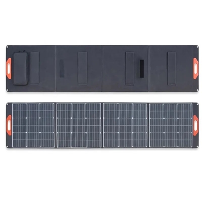El mono panel solar plegable solar portátil del panel 200W de las células solares con salida del USB