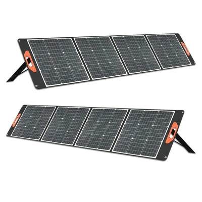 El mono panel solar plegable solar portátil del panel 200W de las células solares con salida del USB