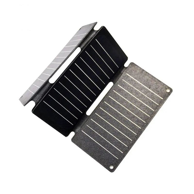 los paneles solares plegables del silicio monocristalino portátil del panel solar 21W del cargador USB 12V