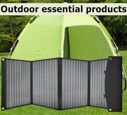 el panel solar plegable de 18V 100w para el sistema solar del panel solar que acampa