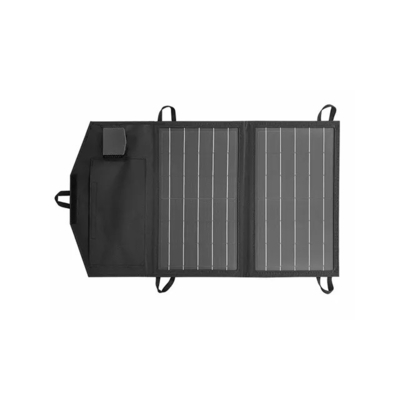 El panel 15W de Mini Solar Charger Portable Solar plegable con el USB doble para los ordenadores portátiles de los teléfonos