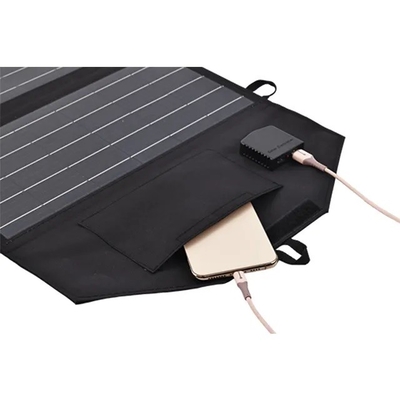 El panel 15W de Mini Solar Charger Portable Solar plegable con el USB doble para los ordenadores portátiles de los teléfonos