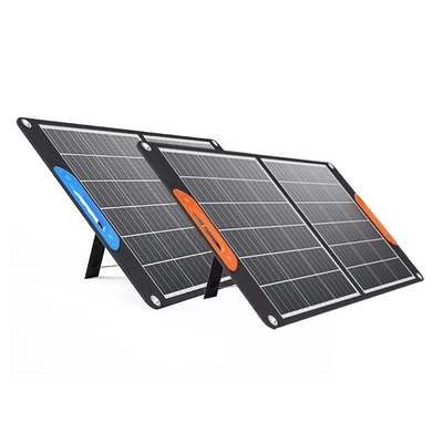60W 100W 150W paneles solares plegables portátiles 200W para acampar al aire libre