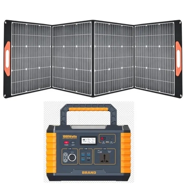 Nuevos equipos solares plegables portátiles altos de la caravana del panel solar 100W 200W del carport de la eficacia que acampan 120w con salidas del USB