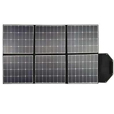 Panel solar plegable Bolso de mano Estación eléctrica portátil Energía solar 6 plegados ETFE 60W 110w 220w
