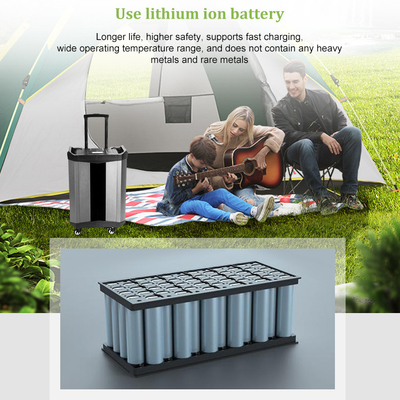 batería portátil del generador LiFePO4 de la central eléctrica de la emergencia 2500Wh