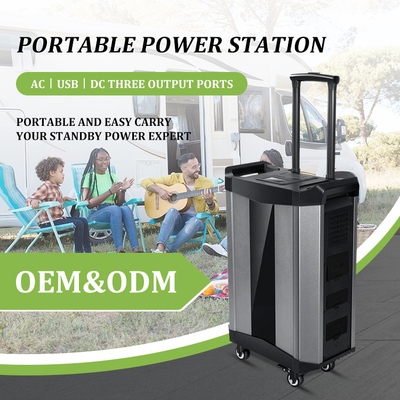 batería portátil del generador LiFePO4 de la central eléctrica de la emergencia 2500Wh