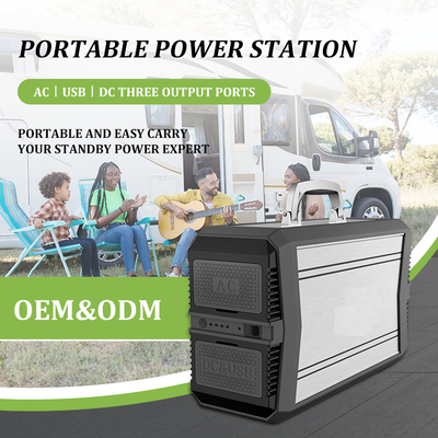 Batería de litio del sistema de generador portátil de la central eléctrica de la rejilla 500wh