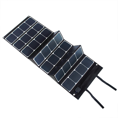 Panel solar plegable portátil 120W a prueba de agua para acampar al aire libre