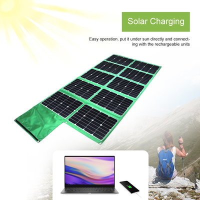 cargador plegable de la energía solar del panel solar 300w para la central eléctrica de batería 18V