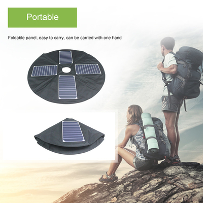 Cargador solar solar del panel 20w del OEM ROHS USB para la cámara del teléfono de Moible