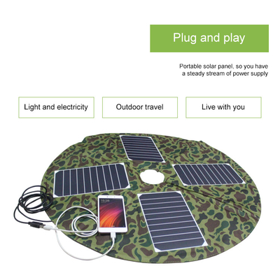 el panel solar plegable móvil de 20w ETFE para el teléfono celular