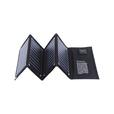 Cargador plegable portátil del panel solar IPX4 20 vatios con salida del Usb 2