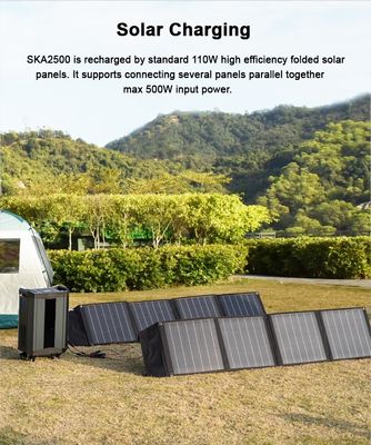 Poder más elevado Mini Generator accionado solar recargable 4000W con salida de la CA