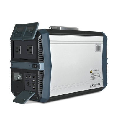1500w central eléctrica solar de carga rápida de batería del generador Lifepo4 con la fuente de UPS