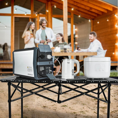 el acampar con pilas portátil del inversor del sistema de generador del panel solar de 1500W 1010Wh