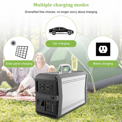 1000w pequeño generador portátil de la central eléctrica 220v con el panel solar
