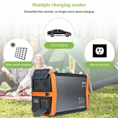 generador solar 1000W de 110V 220V Li Ion Power Station Bank Energy