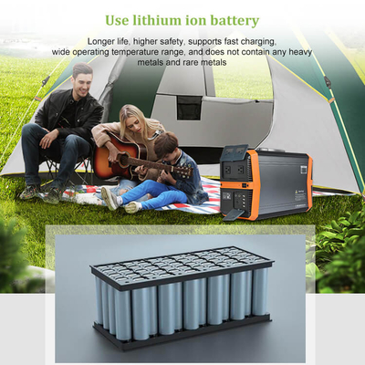 Batería de litio solar de la estación 1503Wh 12v del generador de la CA 110v 220v