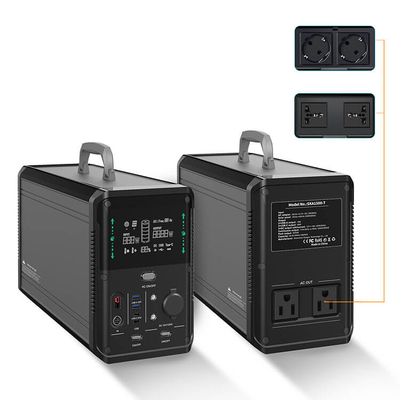 mercado solar portátil de Kit With 220v del generador de la central eléctrica del Usb 1075wh
