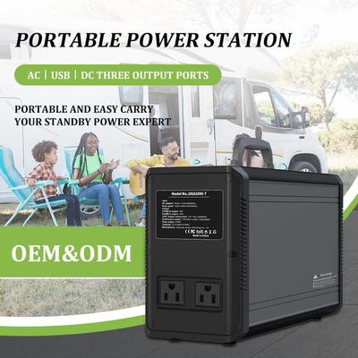 Generador solar de reserva del sistema eléctrico de la emergencia que acampa LifePO4 para el aire acondicionado de rv