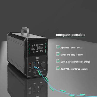 Generador solar de reserva del sistema eléctrico de la emergencia que acampa LifePO4 para el aire acondicionado de rv