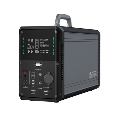 generador solar al aire libre portátil de 1500w 1380Wh para la fuente casera del estado de excepción que acampa