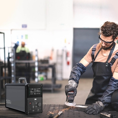 copia de seguridad portátil solar de la fuente de alimentación del generador solar de 1380Wh Lifepo4