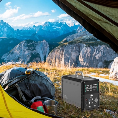 Central eléctrica portátil de la batería de litio LiFePO4 1500W para la emergencia casera de rv
