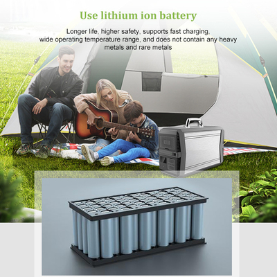 Generador recargable solar portátil 1000W Li-Ion Battery Multiple Output de la central eléctrica de MPPT