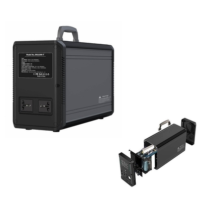 copia de seguridad portátil solar de la fuente de alimentación del generador solar de 1380Wh Lifepo4